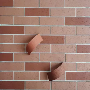 Custom Design Soft Wall Panel Exterior Flexible Brick Like Wall Tiles With Long Life