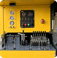 Foreuse rotative pour puits d'eau, équipement de forage profond portable à moteur diesel, boîte de vitesses, profondeur de forage 21m