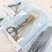 200 pièces/boîte pochette auto-scellante Autoclave stérilisation pochettes poche désinfection sac Nail Art Salon Kraft sac
