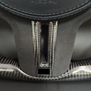 Volant de direction en fibre de carbone, modèle sport, chauffant, pour G11 G12 G20 G30 M2 G87 M3 G80 M4 G82 M5 F90 - Product Image 2
