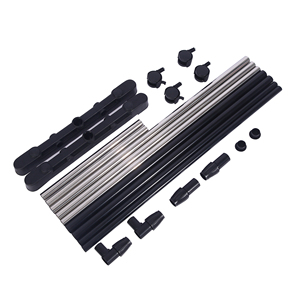 فولاذ مقاوم للصدأ قابل للتعديل مع قضبان دوارة-تصميم قابل للطي لغرفة المعيشة - Product Image 4