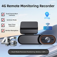Caméra embarquée 4G pour voiture avec suivi GPS, vision en direct WiFi, enregistreur vidéo Full HD 1080P pour la sécurité du véhicule