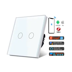 Tawoia 1/2/3/4 Bende 600W 220V Zigbee Homekit Smart Power Light Schakelaar Apple Home Kit Digitale Touch Switches Voor Smart Home