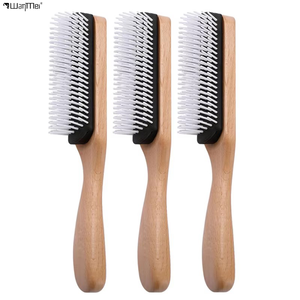 वानेमी डिंगलिंग मालिश डेमन 9 पंक्ति ब्राइस्टल स्टाइल डिने पुरुषों के स्टाइल देखभाल बालों के ब्रश के लिए बालों ब्रश कंघी - Product Image 1