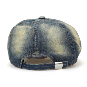 Ivory <b>Hats</b> Denim <b>Flat</b> Cap Women Spring Summer Breathable Cotton Casual <b>Hat</b> - Product Image 3