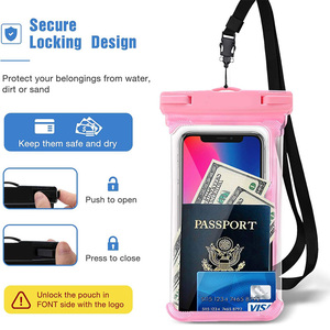 Bolsa Impermeable para Teléfono Móvil IPX8, Funda Universal para <span class=keywords><strong>Celular</strong></span> <span class=keywords><strong>con</strong></span> Cordón, Gran Venta - Product Image 5