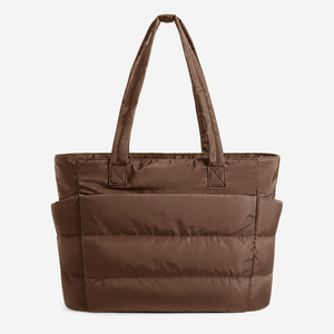 Fashionable Large Capacity Puffy <b>Bag</b> <b>Reusable</b> Custom Logo Color Size Puffy Lightweight Tote <b>Bag</b> - Product Image 1