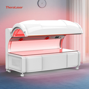 ศูนย์ออกกำลังกายเตียง810nm 633nm ทั้งตัว940nm 850nm บำบัดด้วยแสงสีแดง - Product Image 5