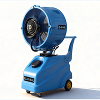 Ventilateur brumisateur portable d'extérieur, ventilateur rafraîchisseur d'air évaporatif industriel pour fêtes et mariages
