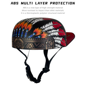 Échantillon de <span class=keywords><strong>casque</strong></span> RTS inspiré de la casquette de baseball demi-<span class=keywords><strong>casque</strong></span> ouvert unisexe pour adulte OEM/ODM Cascos pour les cyclistes de vélo électrique de scooter - Product Image 2