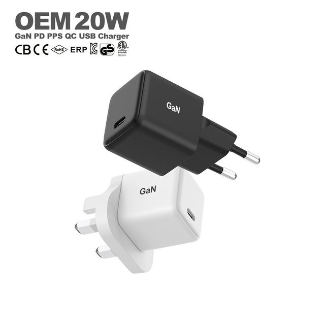 Wholesale Gan 20W Charger Type c Mini Portable Mobile Phone Super Fast Wall Charger 20w Usb c Charging for iPhone Samsung