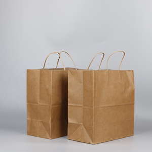 Bolsas de Papel Kraft Impresas Personalizadas para Tiendas de Lujo, Bolsas de Regalo con su Propio Logotipo - Product Image 4