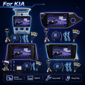 Marco de Radio Android para <span class=keywords><strong>Kia</strong></span>, Reproductor Multimedia para Auto, Pantalla Táctil, Android Auto Inalámbrico, WiFi, GPS, Estéreo para Auto - Product Image 1