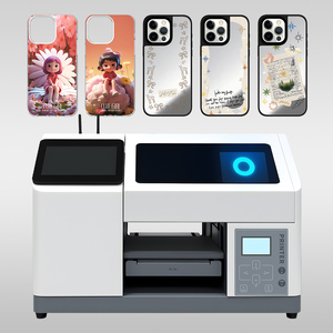 Outil d'impression créatif pour petites entreprises, imprimante jet d'encre UV A5 à large utilisation pour l'impression de photos sur coques d'<span class=keywords><strong>iPhone</strong></span>, machine d'impression DIY - Product Image 1