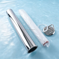 Fasilitas Filter Sirkulasi Air Dingin Penyaring Air |   Filter Air Kondensor SS316L |   Pabrik OEM Pendingin Pusat Data