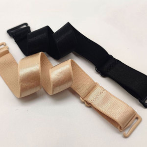 Tùy chỉnh ban nhạc đàn hồi đồ lót Silicone dệt kim dây đeo vai với kim loại điều chỉnh dây đeo vai áo ngực - Product Image 5