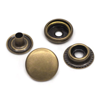 12.5mm 15 mm laiton matériel Production Rivets oeillet bouton outils métal laiton bouton pression boutons ne rouille pas veste boucle