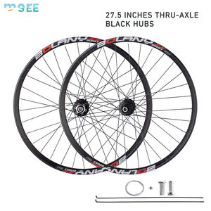 SeeMore 32 trous vélo jante a parlé en alliage d'aluminium <span class=keywords><strong>VTT</strong></span> roues 12 vitesses QR baril essieu Six griffes vélo roues - Product Image 3