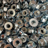 Fabricant chinois Fournisseur de fixation DIN6923 B18.2.2 Acier au carbone Grade 5 8 zingué Dacromet Écrou à bride hexagonale avec dentelé