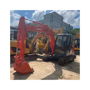 Excavadora de orugas Hitachi ZX60 de 6 toneladas, excavadora de orugas fabricada en Japón con certificado CE/EPA usada - Product Image 1