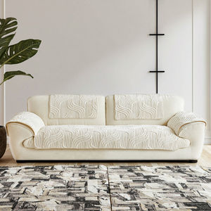 2026 नए मॉडल निर्यात विशिष्ट सोफे को कवर करते हैं आधुनिक डिजाइन के लिए लक्जरी कपड़े टिकाऊ फ्रेम - Product Image 2