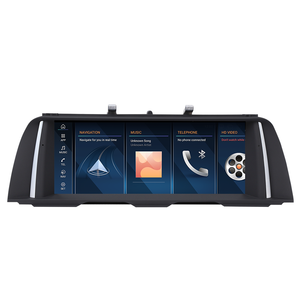 Lelv không dây Carplay Android Auto Car đài phát thanh GPS đa phương tiện Player Màn hình hiển thị cho BMW 5 Series F10 bảng điều khiển màn hình cảm ứng - Product Image 1