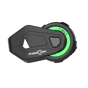 <span class=keywords><strong>FreedConn</strong></span> TMAX M Grenen gris IP65 Jog Dial Voice Dial FM altavoz micrófono casco motocicleta Bluetooth auriculares para casco de motocicleta - Product Image 2