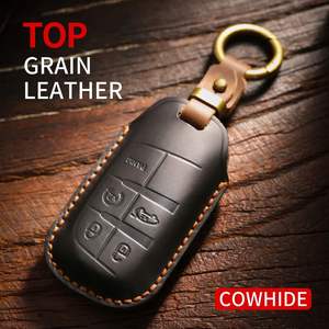 Nueva Funda para Llaves Vintage, Apta para Jeep Compass Commander, Bolsa para Llaves de Cuero Genuino Hecha a Mano por Noki - Product Image 2