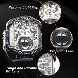 <span class=keywords><strong>2022</strong></span> nuevo todoterreno 7 pulgadas 90W láser LED niebla/luces de conducción luz de trabajo para camión Jeep - Product Image 4