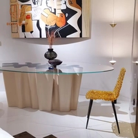 Chaise de salle à manger au design unique et moderne en acier inoxydable, chaises italiennes de luxe pour hôtels, banquets, salon, chaises en cristal ambré