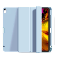 IPad için Air4 Air5 10.9 durumda kalemlik akıllı standı kapak için iPad Pro 11 2020 2021 kalem kablosuz şarj