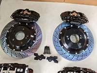 Nouveau kit de freinage surdimensionné 18Z à 4 pots et 6 pistons en aluminium + céramique carbone à fixation directe pour Nissan/VW, garantie 1 an