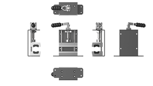 Morsetto per Mazze da <span class=keywords><strong>Golf</strong></span> JEX Certificato di Qualità, Fornitura Diretta dalla Fabbrica, in Metallo di Precisione, Durevole e Antiscivolo per Grip da <span class=keywords><strong>Golf</strong></span> da Esterno/Interno - Product Image 1