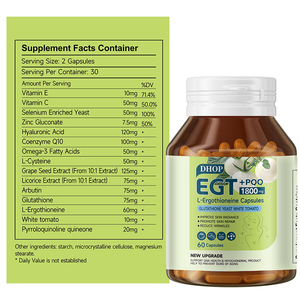 OEM <strong>Premium</strong> Adult Skin Care Capsules 16-in-1 <strong>Cellular</strong> &amp; Immune Support with Hyaluronic Acid and L-Ergothioneine - Product Image 5