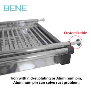 OEM Commercial Kitchen Stainless Steel Dish <b>Rack</b> Modern Style Detachable Dish <b>Drying</b> <b>Rack</b> Drainer Shelf for Cabinet Storage Kitc - Product Image 6