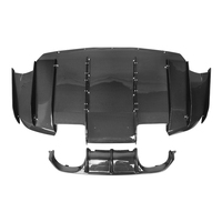 Diffuseur de pare-chocs arrière en fibre de carbone style VS 2 pièces, lèvre avant pour BMW M3 F80 M4 F82 F83 2014 2015 2016 2017 2018 F80 F82 Diffuseur
