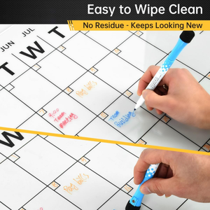 Personnalisé Home Office Standoff Vis Marqueurs <span class=keywords><strong>Clair</strong></span> Année Hebdomadaire Mensuel Planning Tableau Acrylique Calendrier Mural avec Effaçable à Sec - Product Image 3