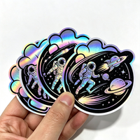 Pegatinas de Vinilo Transparentes Personalizadas con Corte de Contorno, Adhesivo Fuerte, Resistentes al Agua, para Decoración Divertida