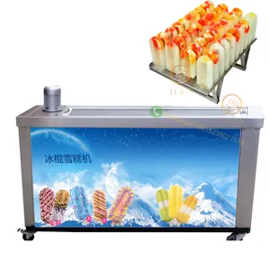 Stainless steel ice lolly popsicle mold making machine pop freezing machine