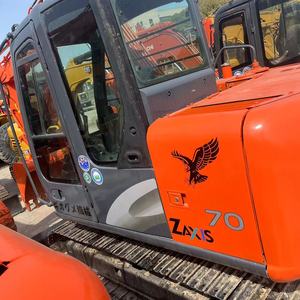 Excavateur Hitachi ZX70 de 7 tonnes d'occasion du Japon en bon état avec composants centraux Roulement de pompe à moteur - Product Image 3