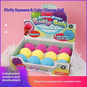 Palla Antistress in Peluche che Cambia Colore, Giocattolo per Alleviare lo Stress, Vendita Transfrontaliera - Product Image 2