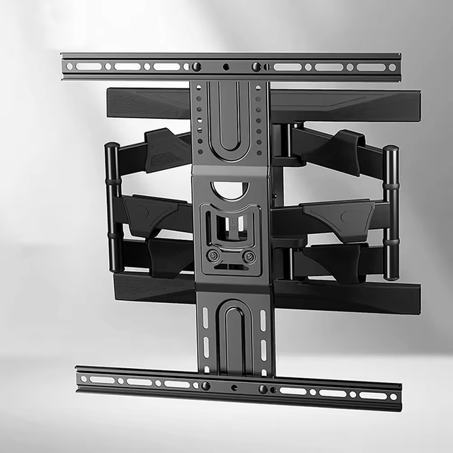 SPCC+ABS Soporte Para TV Full Motion Tilt -5 - +3° Extendable Wall TV Bracket Fixed TV Wall Mount VESA 200*200MM-600*400mm