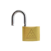 Cadenas en laiton massif de haute qualité, haute sécurité et clé super économique