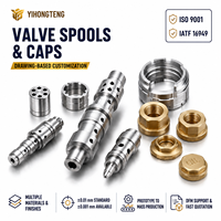 Services de fraisage CNC sur mesure : Boîtier de valve, Cage de valve, Goupille fendue, Base d'antenne pour composants mécaniques