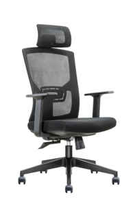 Silla de oficina ergonómica reclinable de malla completa con reposacabezas ajustable y función giratoria, la silla de oficina moderna más económica. - Product Image 5