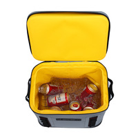 Nouvelle glacière à roulettes en PVC pour extérieur, 32L, grande capacité, roues universelles, sac de pique-nique détachable, réfrigérateur de voiture, boîte à glace