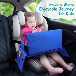 Échantillon gratuit Plateau de repas imperméable pour siège de voiture, plateau de voyage pour enfants, organisateur de siège de voiture pour tout-petits, table portable, sac de plateau pour enfants - Product Image 4