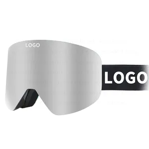 Lentes de sol 맞춤형 OEM 스포츠 마그네틱 OTG 스키 안경 UV400 렌즈 안개 방지 스노우 보드 스키 고글 남성용 여성용