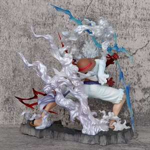 Statuetta <span class=keywords><strong>Anime</strong></span> Giapponese di <span class=keywords><strong>Alta</strong></span> Qualità, 28cm, One Piece Nika Luffy Gear 5, Modellino Giocattolo, Action Figure - Product Image 2