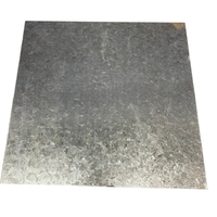 Tôle/Plaque en acier galvanisé Dx51d Z275, tôle en acier galvanisé à chaud Dx53D Z150 24 Gauge 4X8